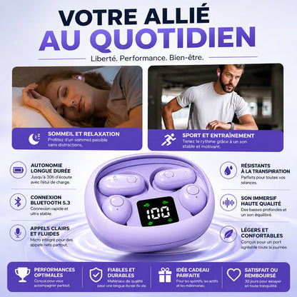 4 écouteurs sans fil tout en un