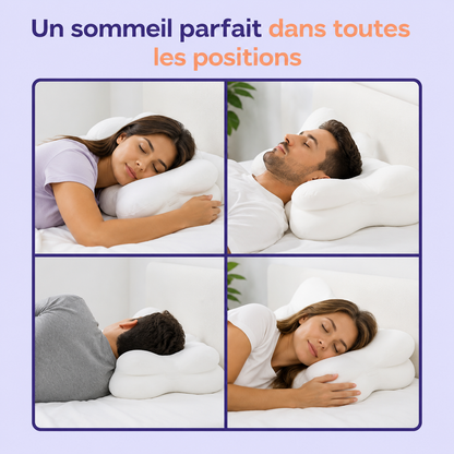 Coussin ergonomique pour un sommeil profond