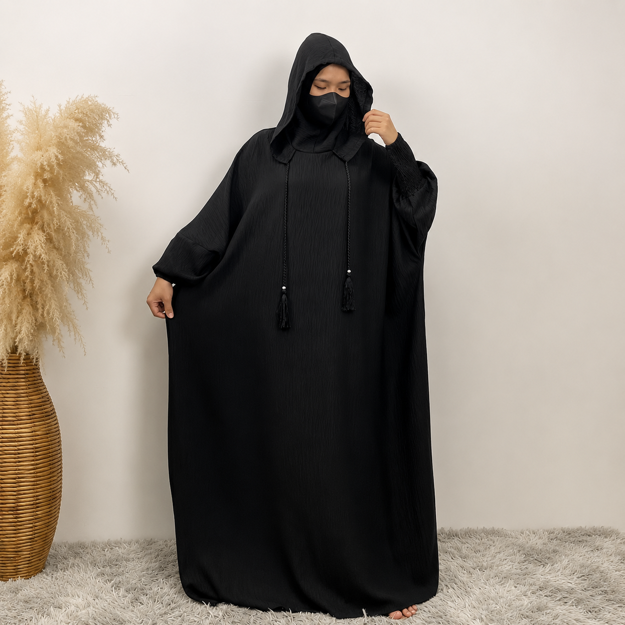 Robe de prière avec capuche intégrée