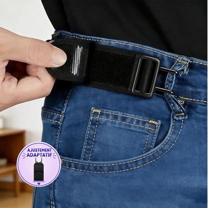 Ceinture sans boucle, ajustable