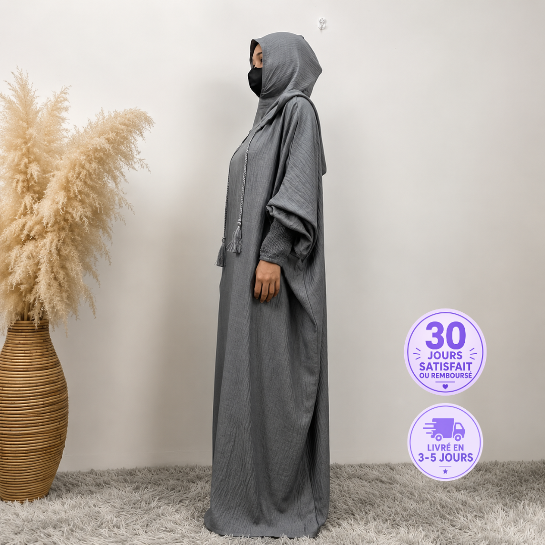 Robe de prière avec capuche intégrée