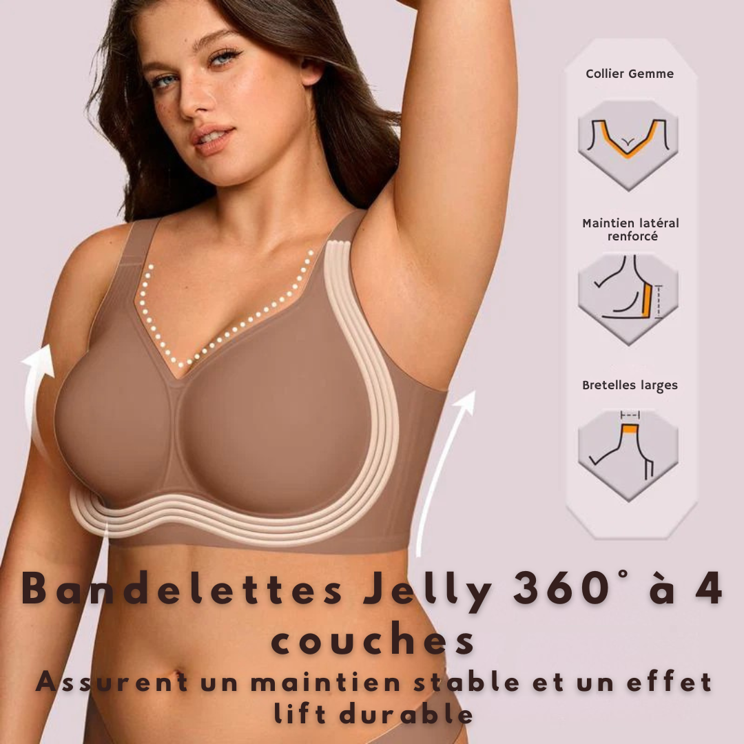 Soutien-gorge sans armatures nouvelle génération