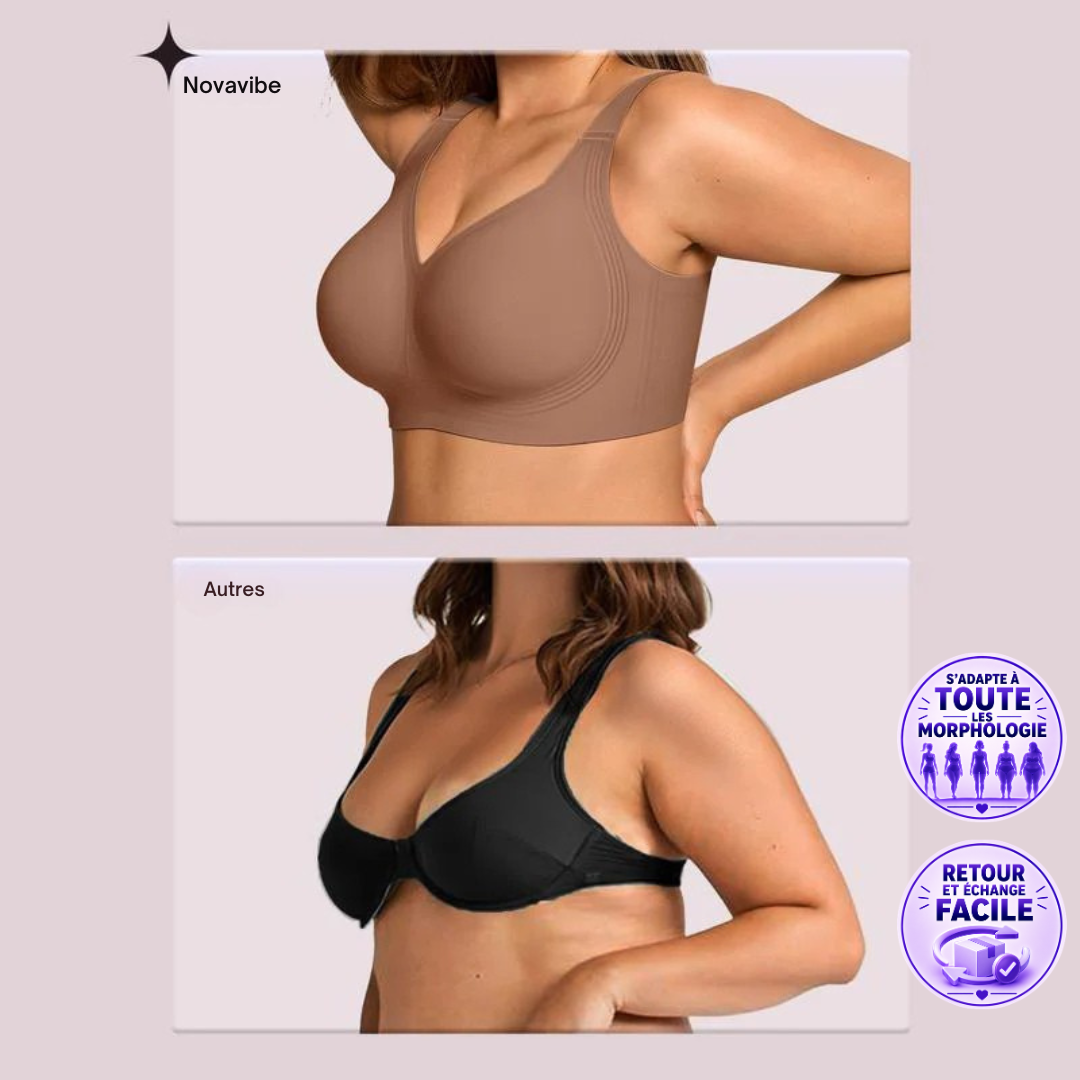 Soutien-gorge sans armatures nouvelle génération