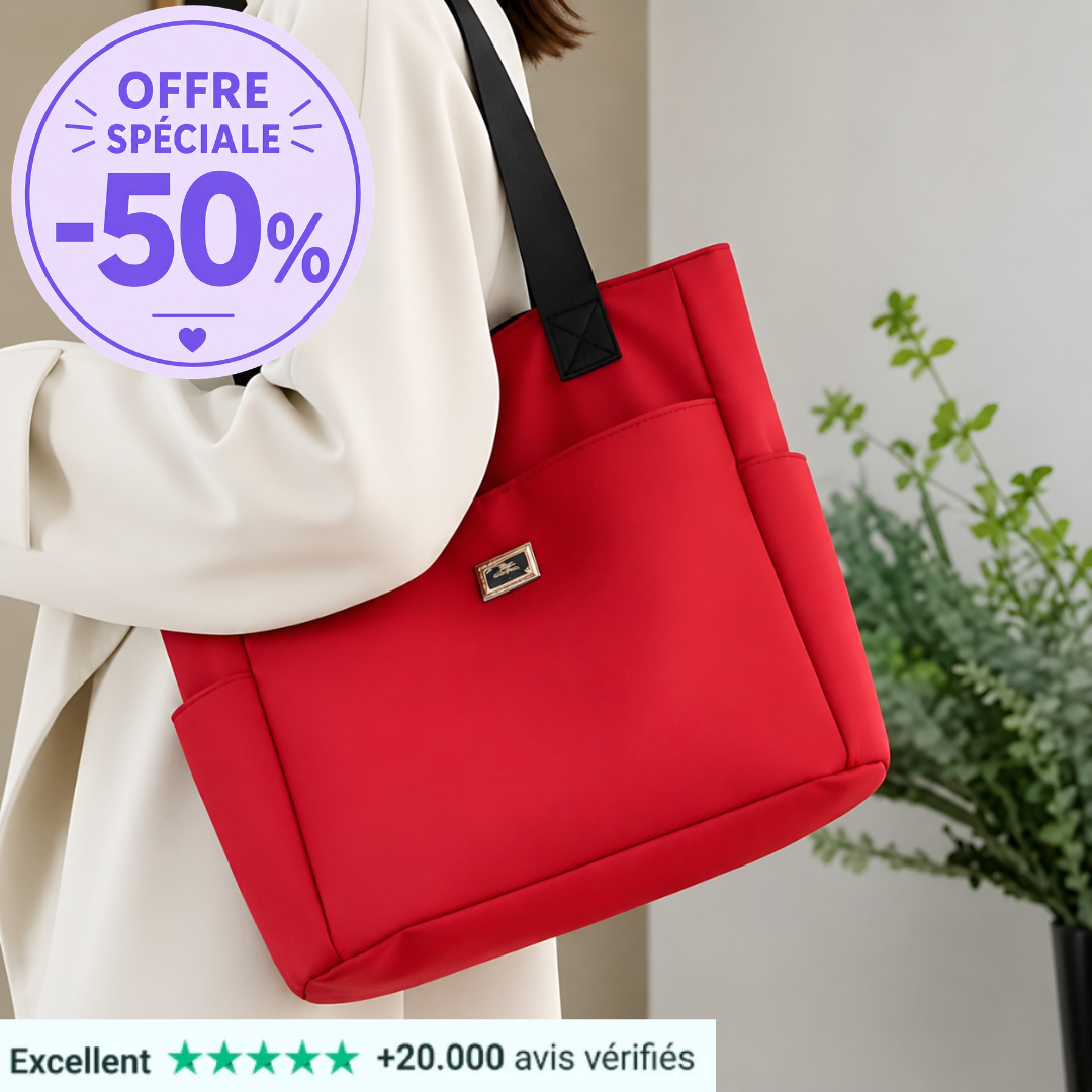 Sac à main multi-compartiments