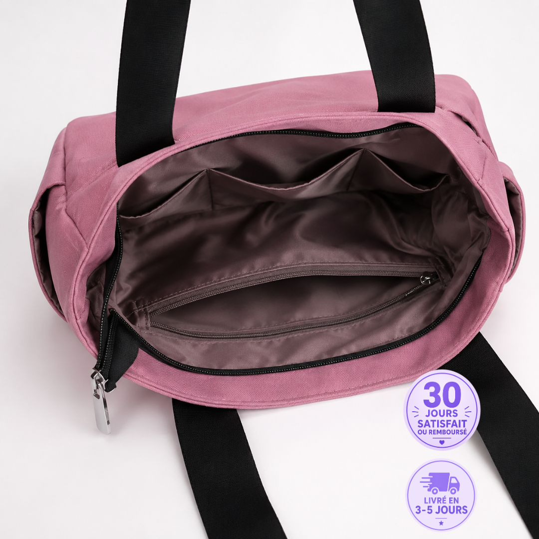 Sac à main multi-compartiments