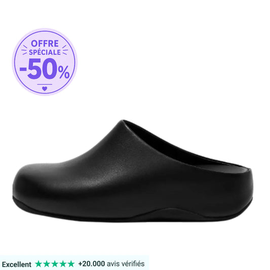 Sabots en cuir