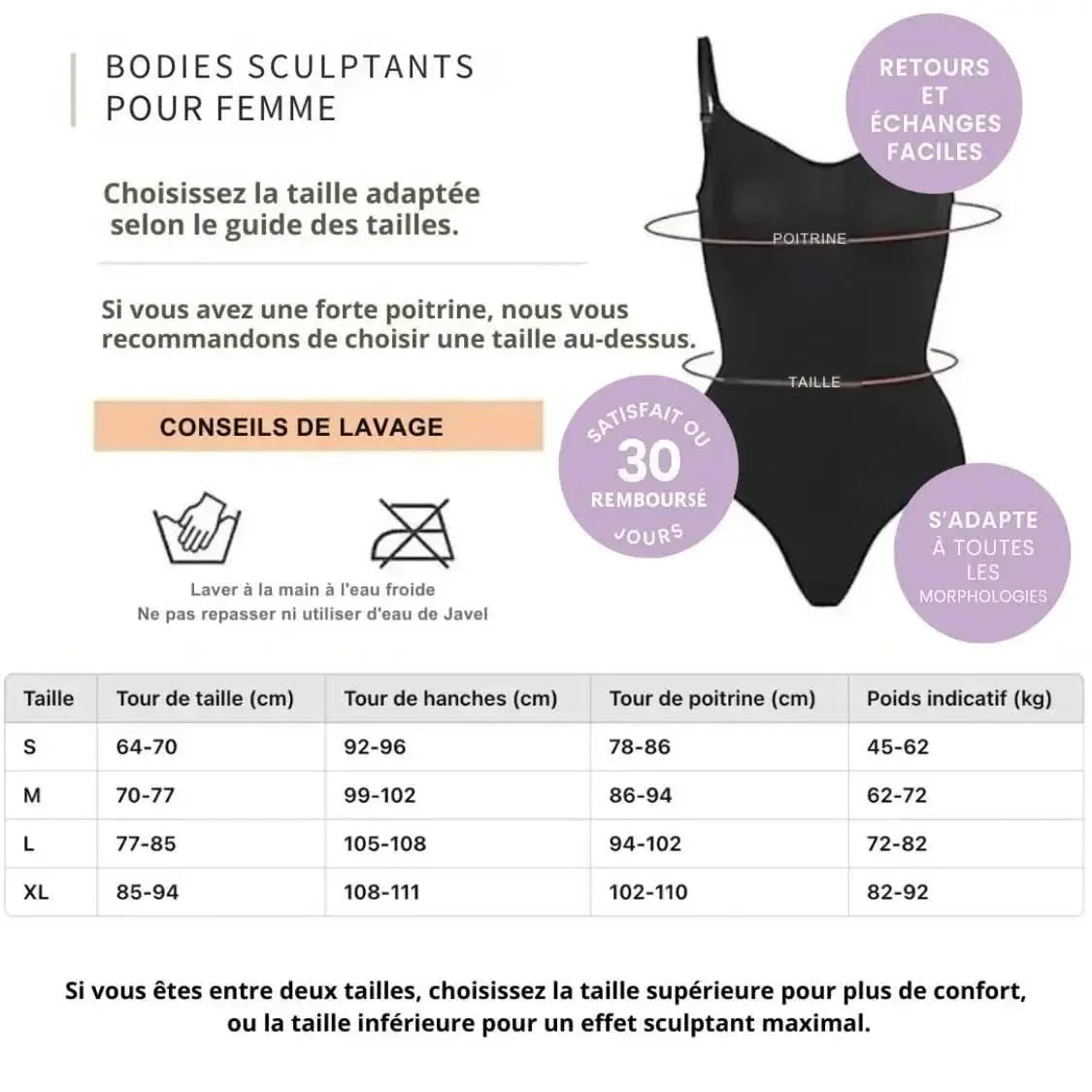 Body culotte ultra-sculptant